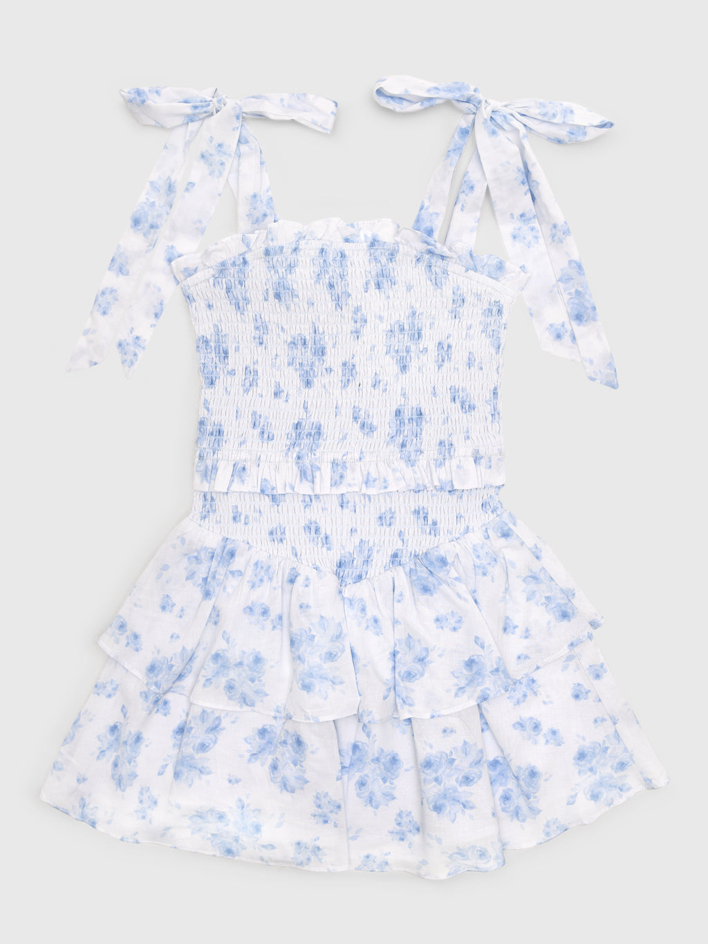 J. Marie Girls' The Nicole Tie Strap Dress - Saint Bernard