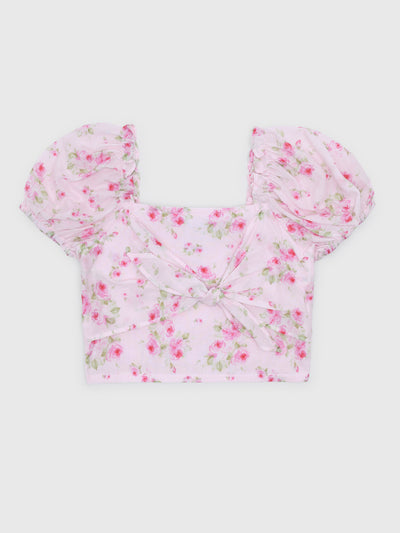 J. Marie Girls' The Ellie Tie Top - Saint Bernard