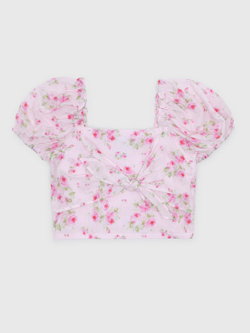 J. Marie Girls' The Ellie Tie Top
