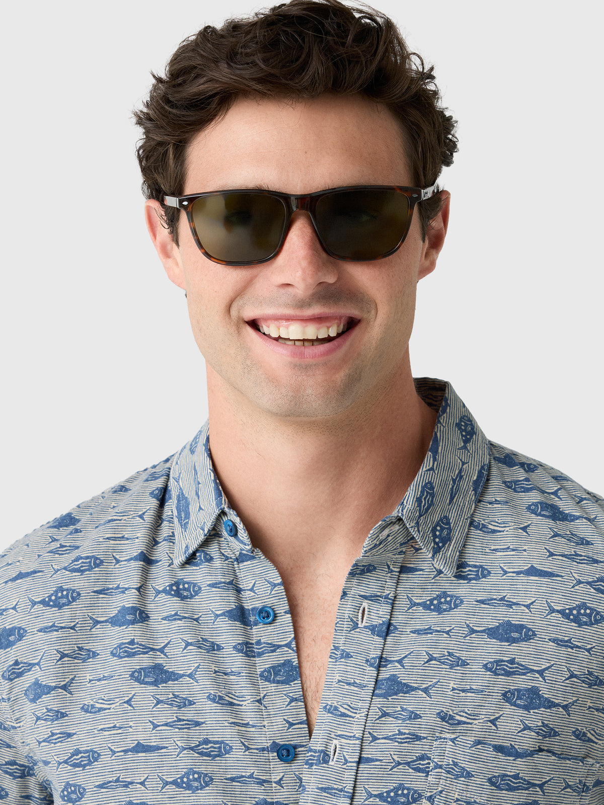 Johnnie-O Newport Sunglasses - Saint Bernard