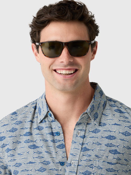 Johnnie-O Newport Sunglasses - Saint Bernard