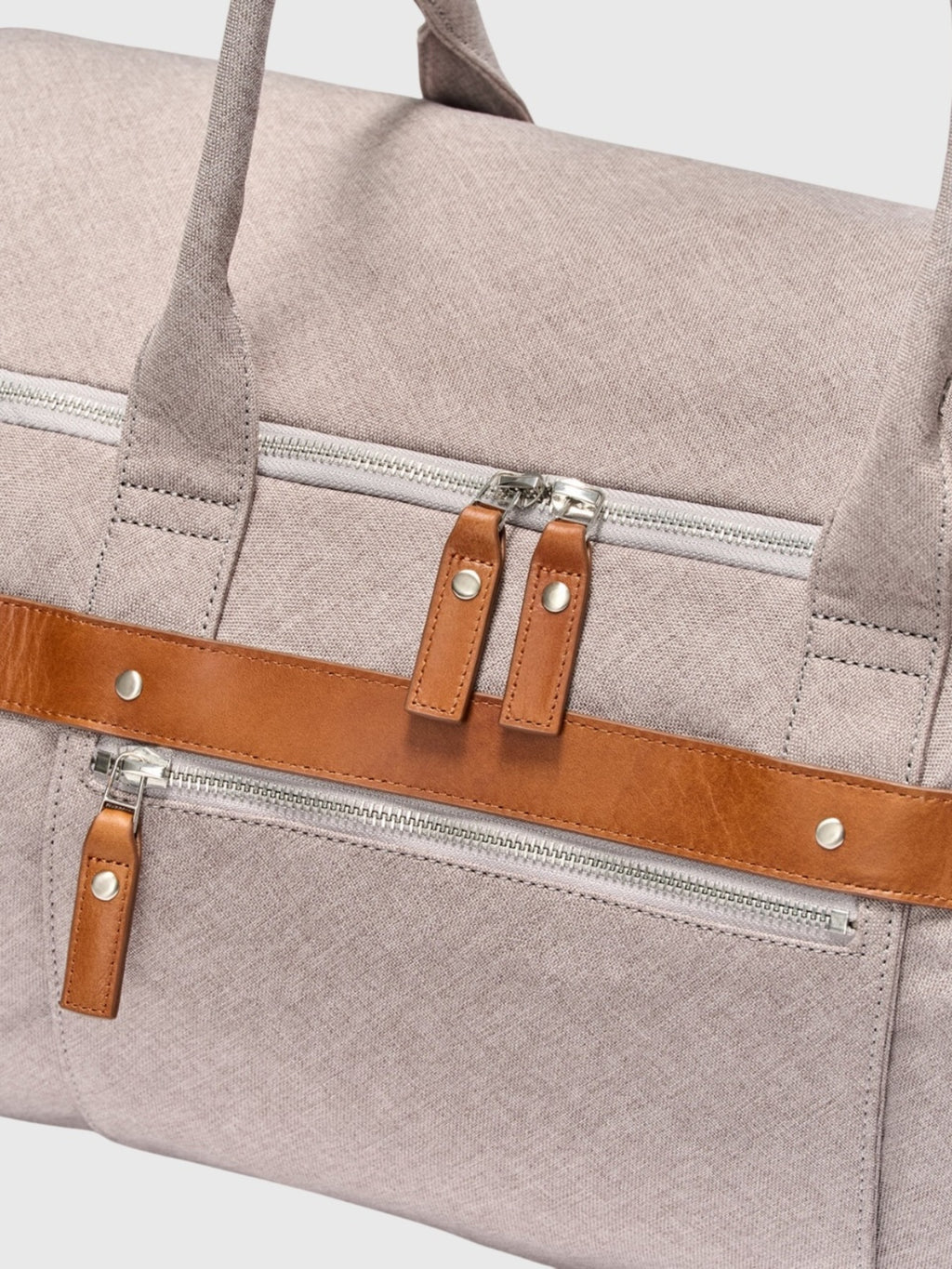 Johnnie-O Luxe Front Zip Duffel - Saint Bernard
