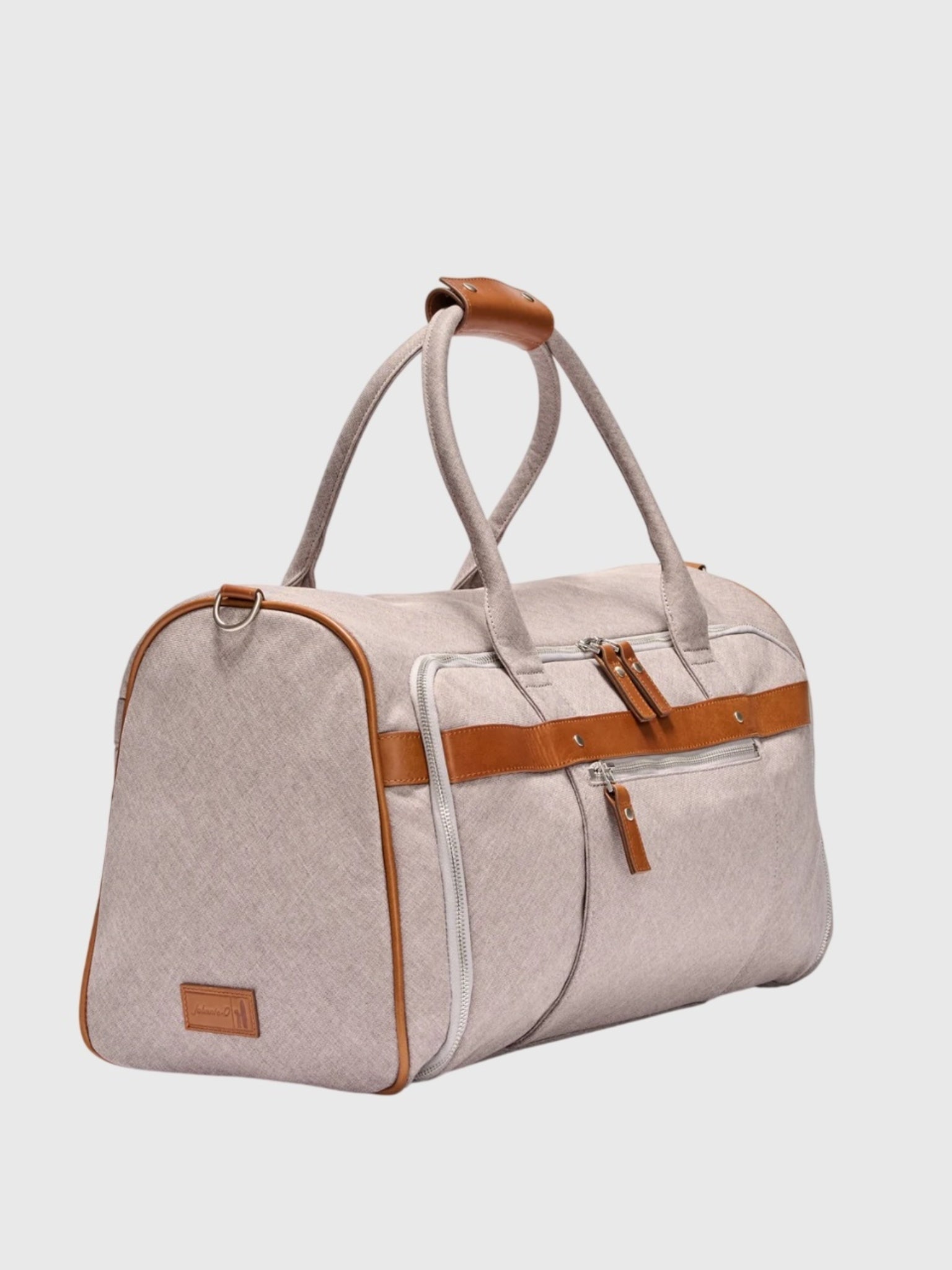 Johnnie-O Luxe Front Zip Duffel - Saint Bernard
