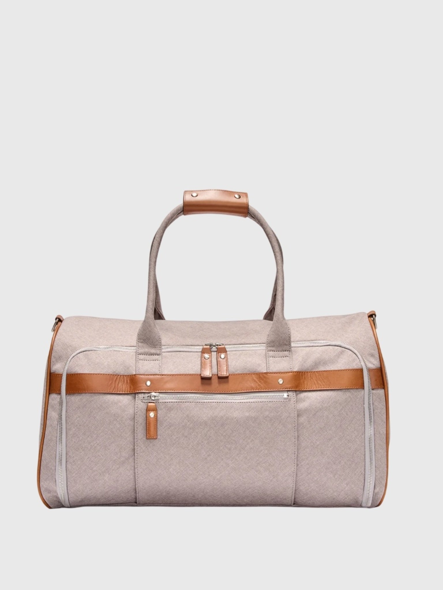 Johnnie-O Luxe Front Zip Duffel - Saint Bernard