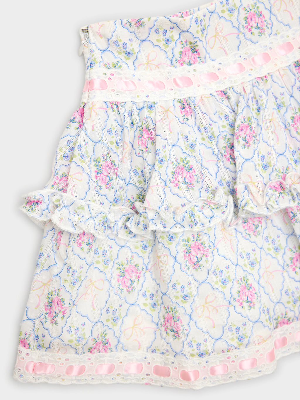 Katie J NYC Girls' Julie Mini Skirt - Saint Bernard