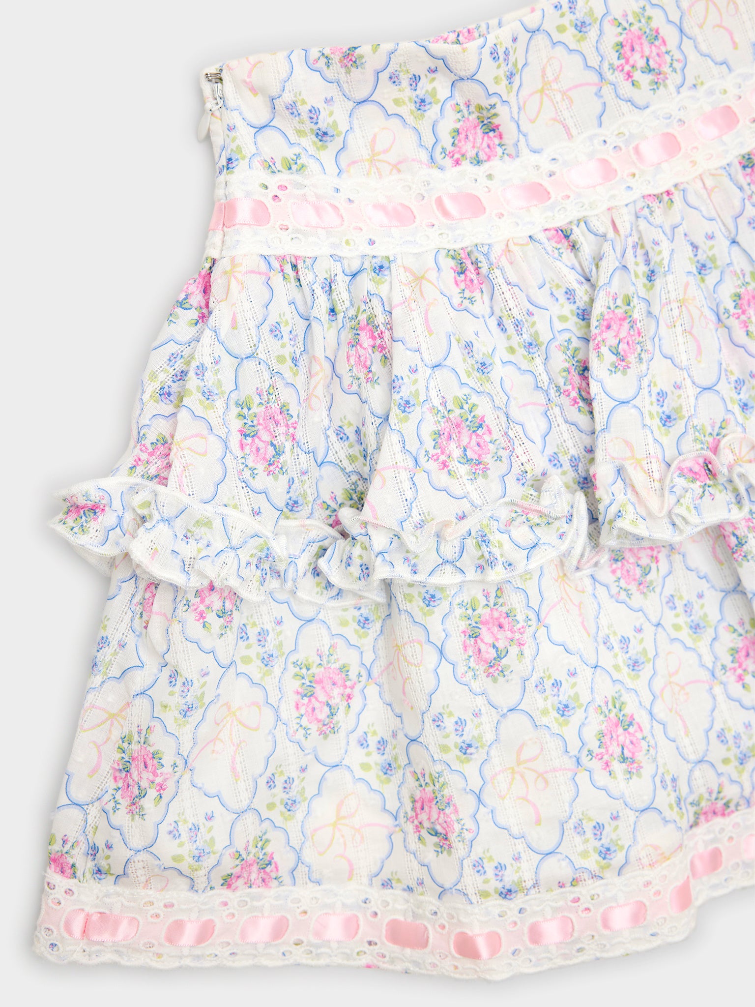 Katie J NYC Girls' Julie Mini Skirt - Saint Bernard