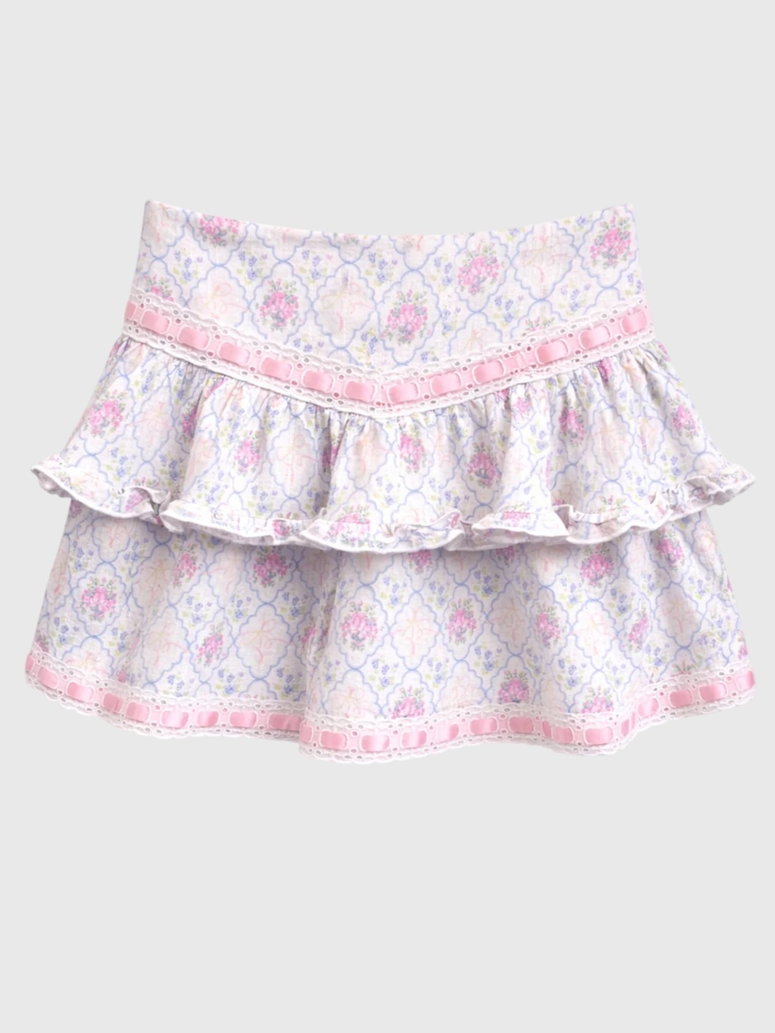 Katie J NYC Girls' Julie Mini Skirt - Saint Bernard