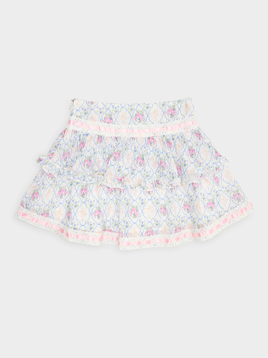 Katie J NYC Girls' Julie Mini Skirt - Saint Bernard