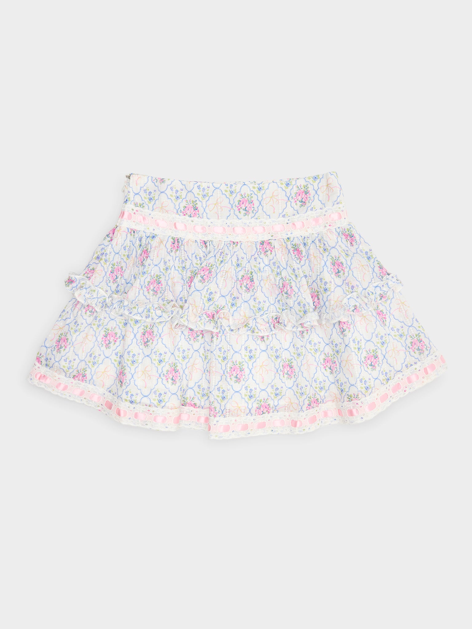 Katie J NYC Girls' Julie Mini Skirt - Saint Bernard