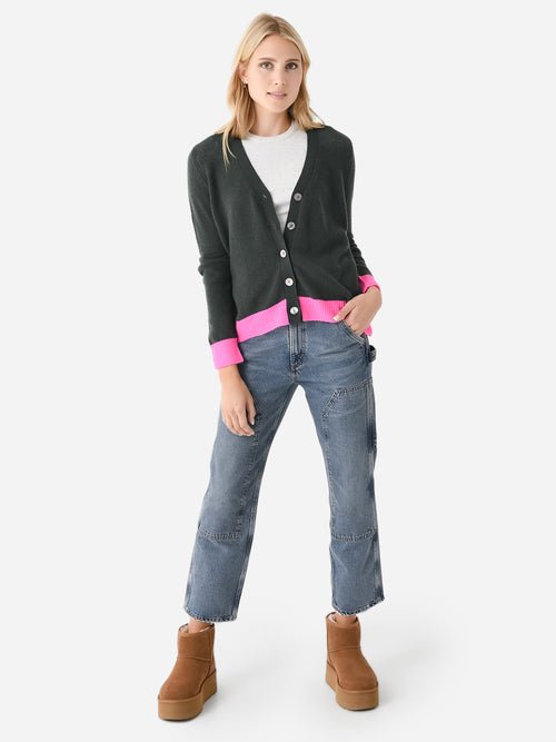 Jumper 1234 Women's Contrast Cardigan