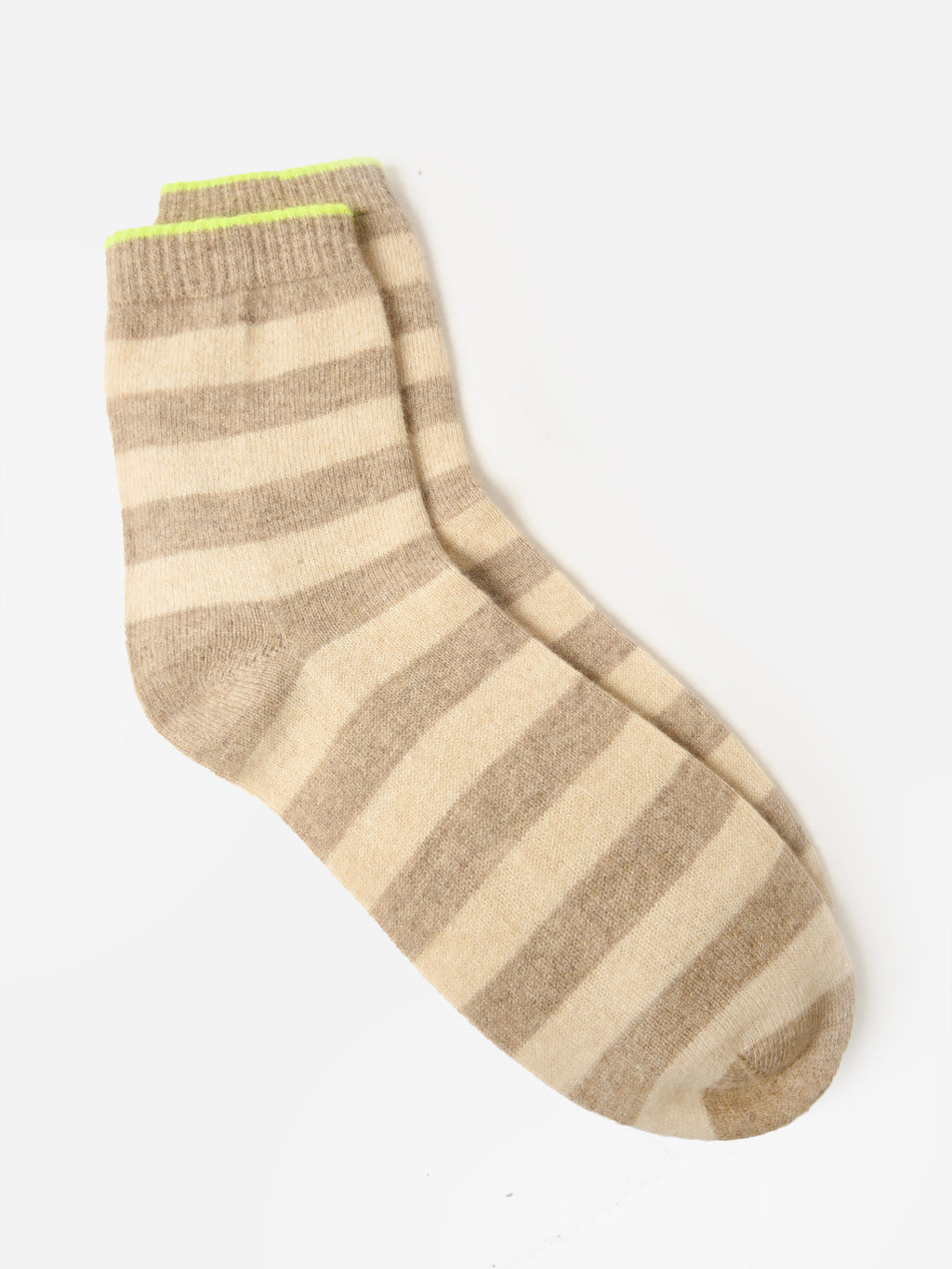 Jumper 1234 Women's Cashmere Stripe Socks - Saint Bernard