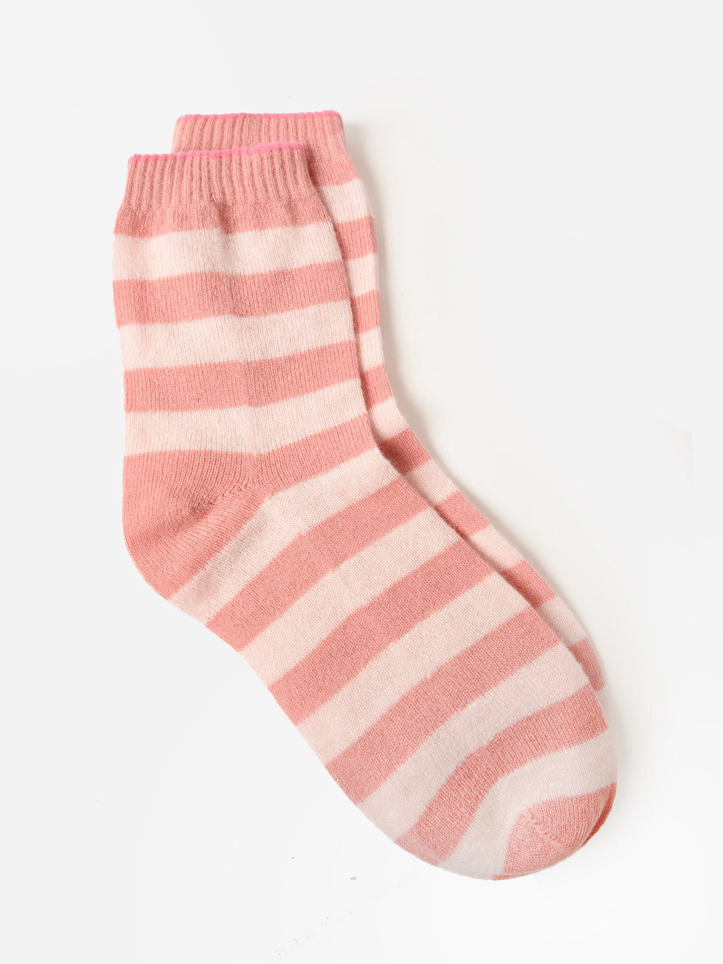Jumper 1234 Women's Cashmere Stripe Socks - Saint Bernard