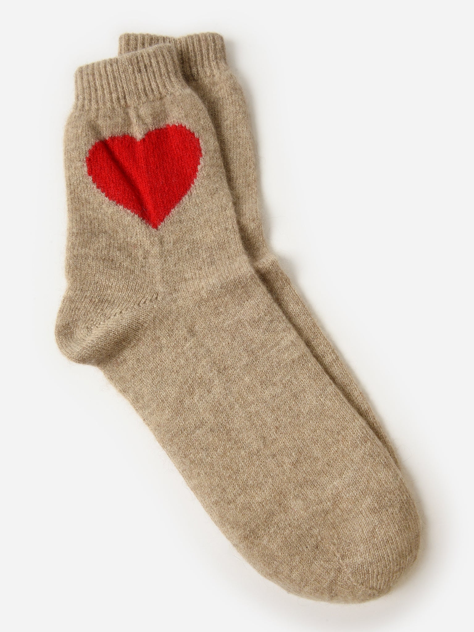 Jumper 1234 Women's Heart Socks - Saint Bernard