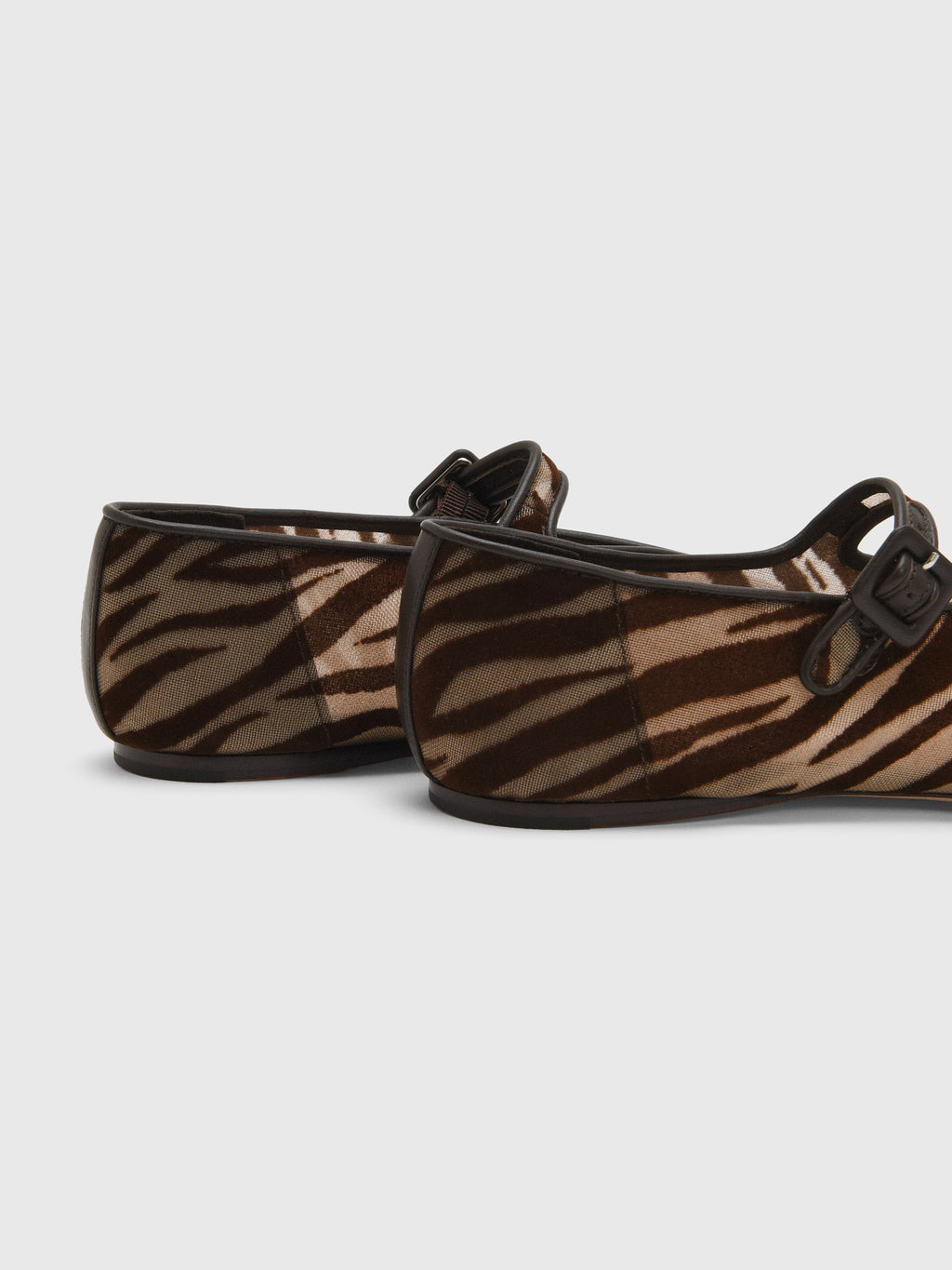 Loeffler Randall Women's Junia Mesh Mary Jane Flat - Saint Bernard