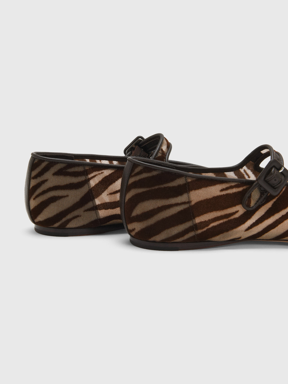 Loeffler Randall Women's Junia Mesh Mary Jane Flat - Saint Bernard