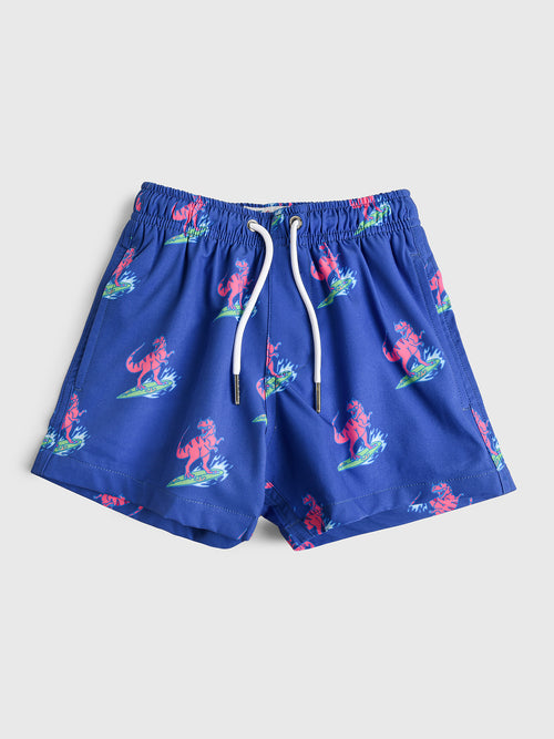 Bermies Boys' Jurassic Beach Swim Trunk