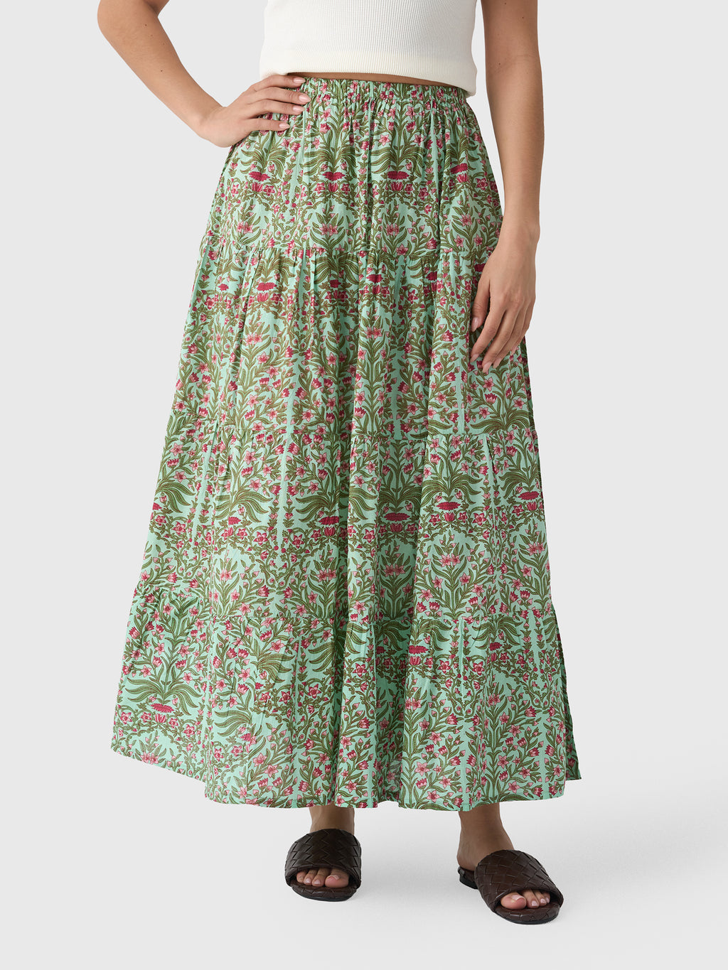 Lilbelle Women's Jane Maxi Skirt - Saint Bernard