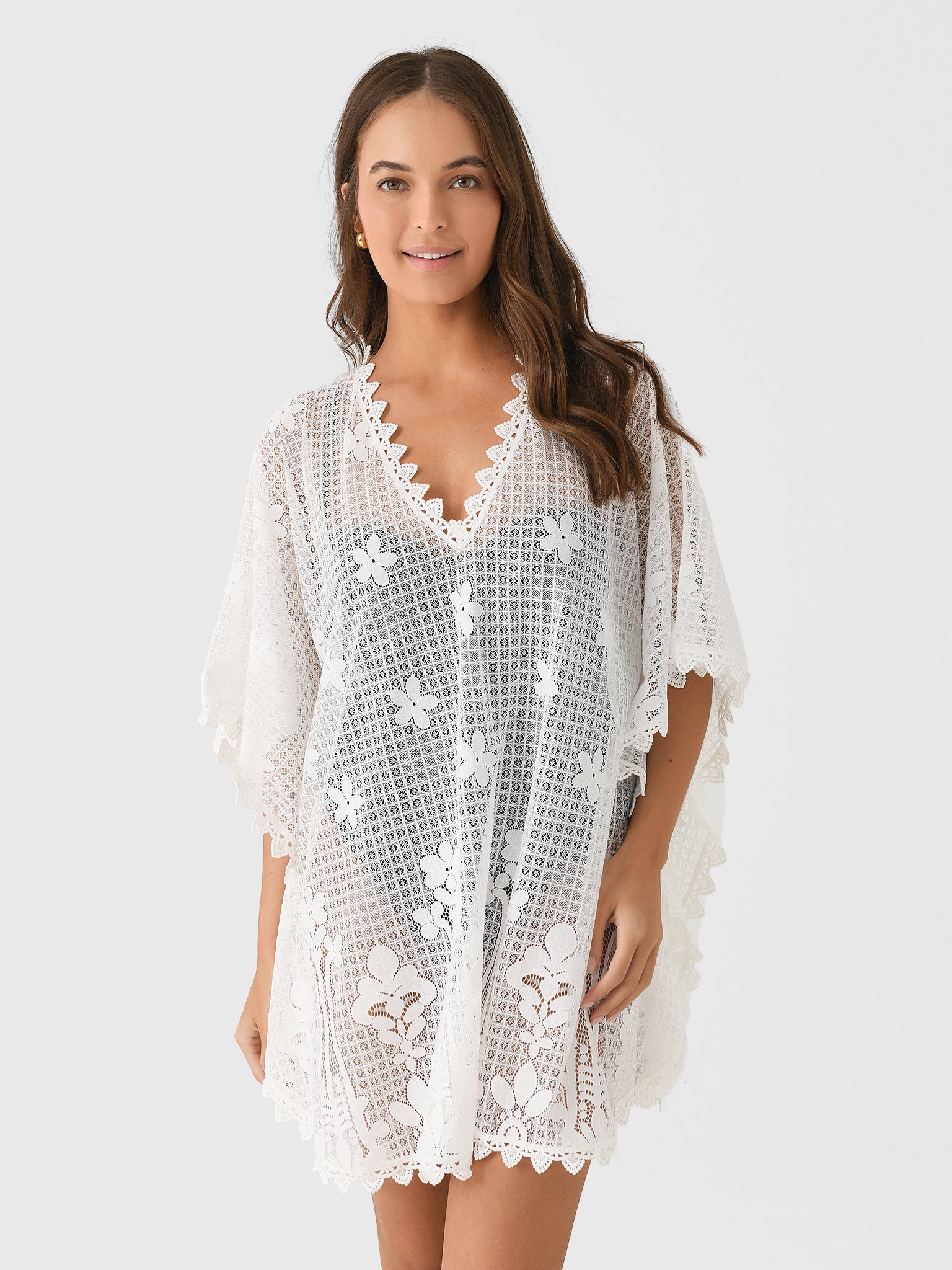 Melissa Odabash Women's Josie Kaftan - Saint Bernard