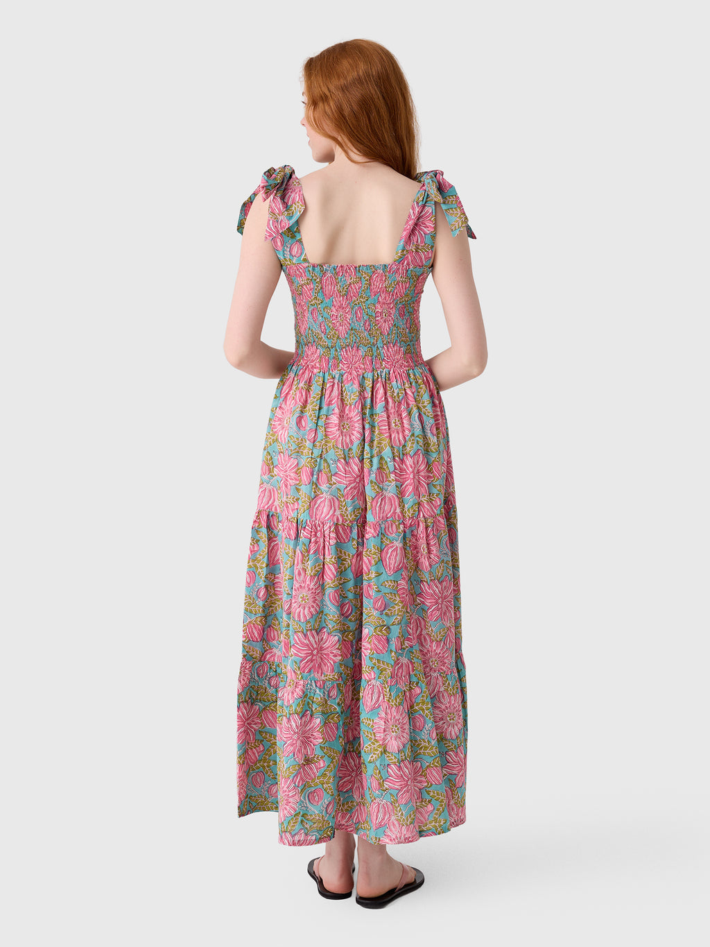 Lilbelle Women's Joy Bow Maxi Dress - Saint Bernard