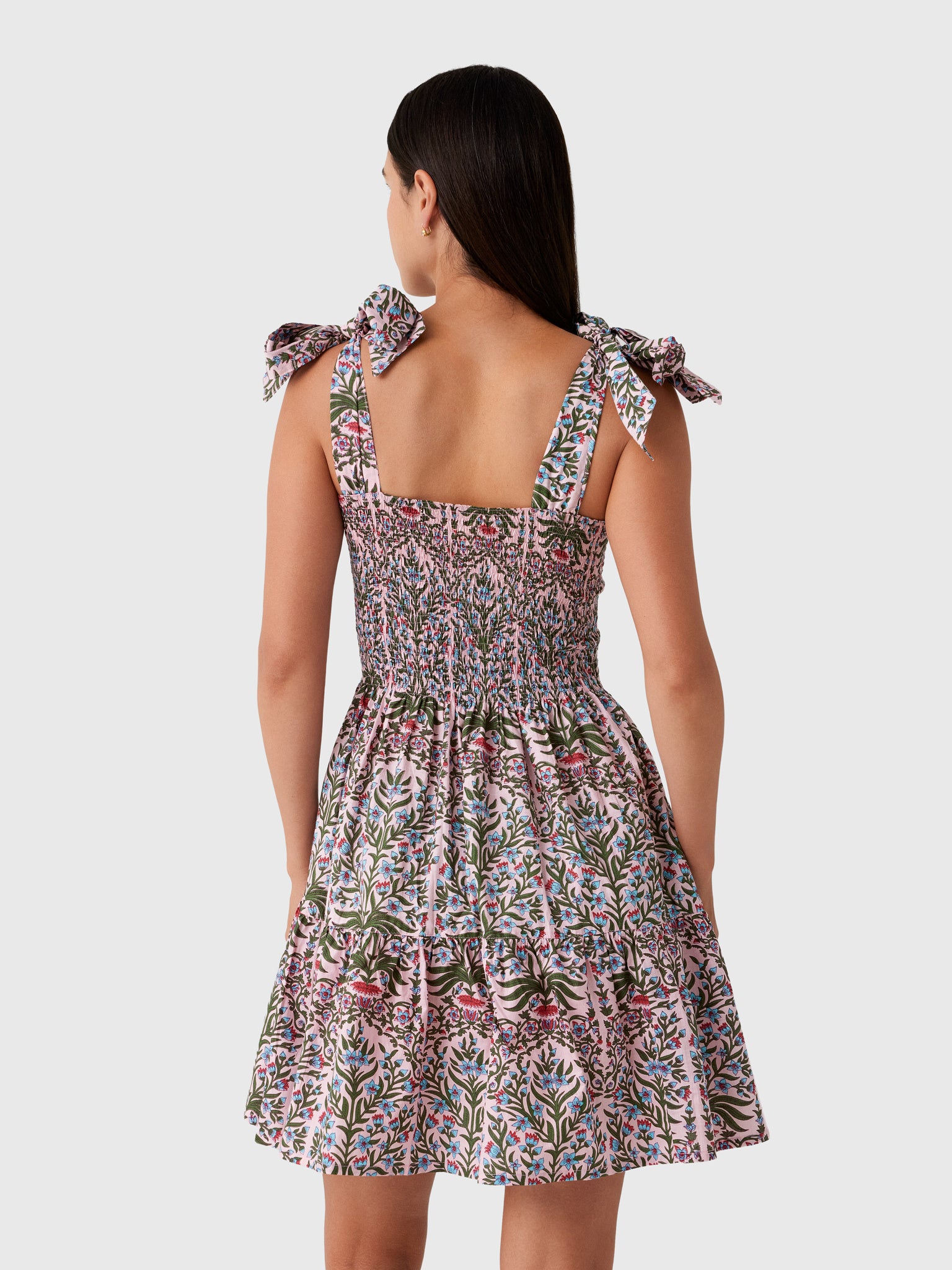 Lilbelle Women's Joy Bow Mini Dress - Saint Bernard