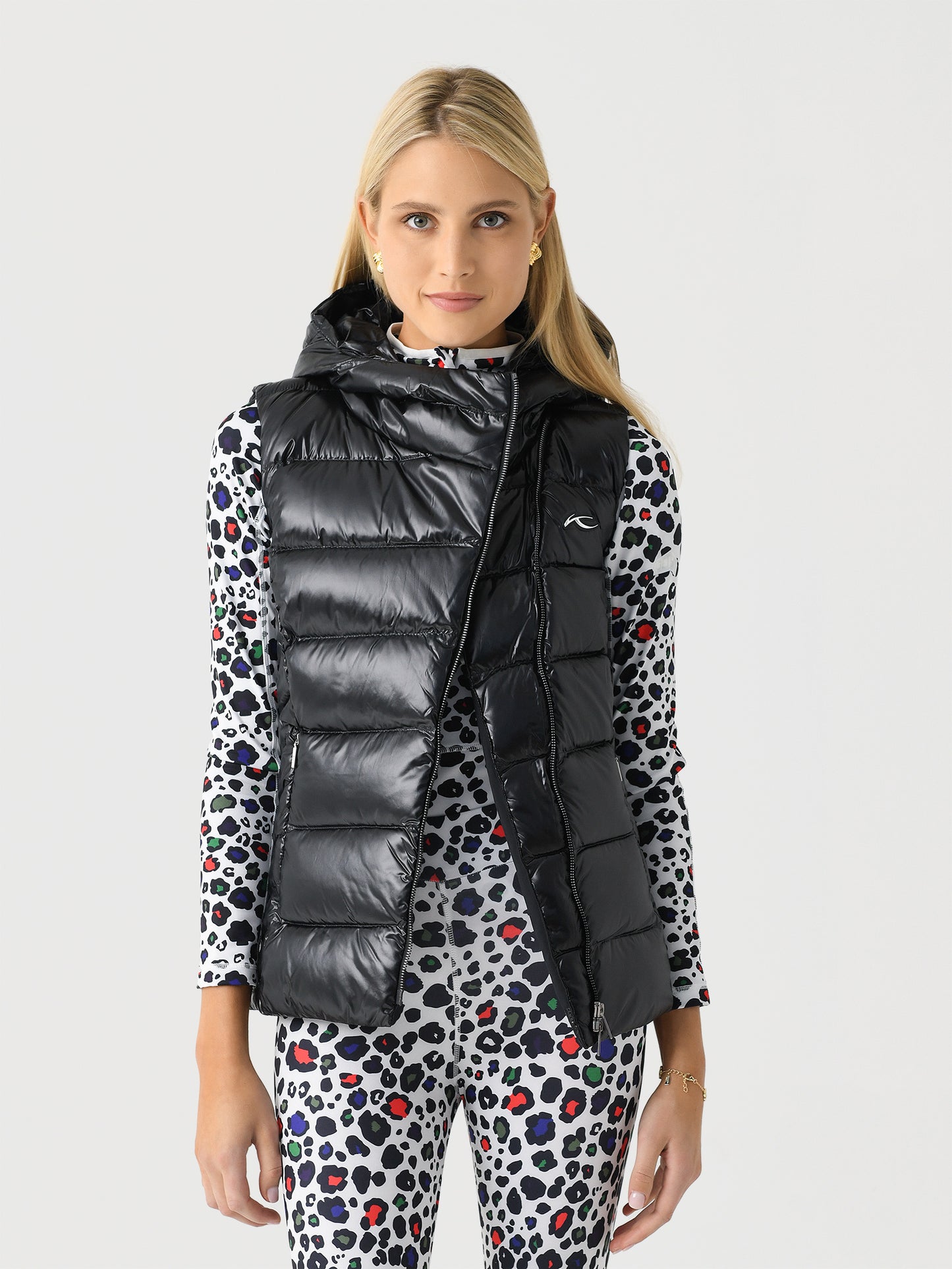 KJUS Women's Alina Shine Vest - Saint Bernard