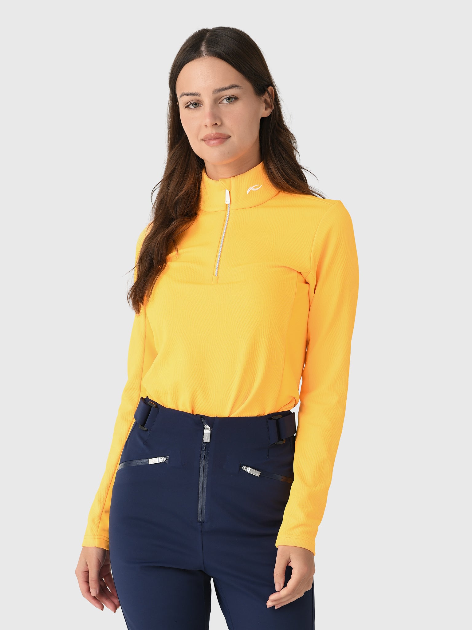 KJUS Women's Neila Mid-Layer Half-Zip - Saint Bernard
