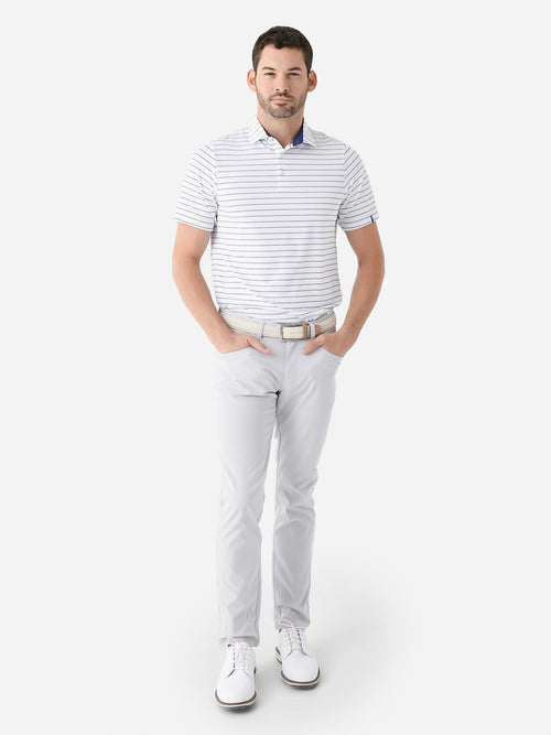 KJUS Men's Soren Mélange Stripe Polo