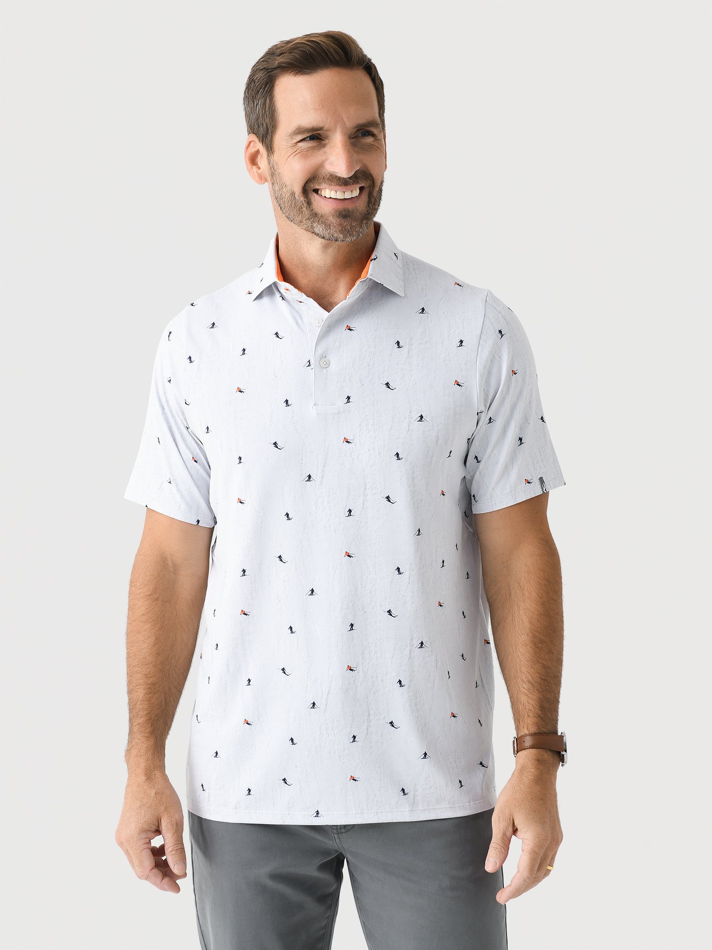 KJUS Men's Golfer Polo - Saint Bernard
