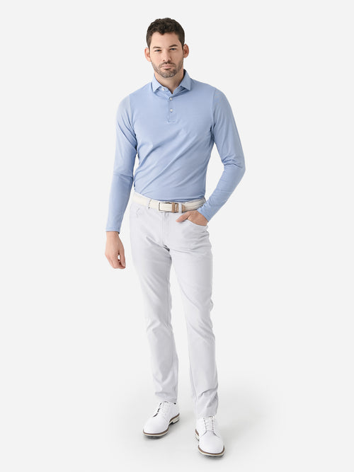 KJUS Men's Soren Stripe Long Sleeve Polo