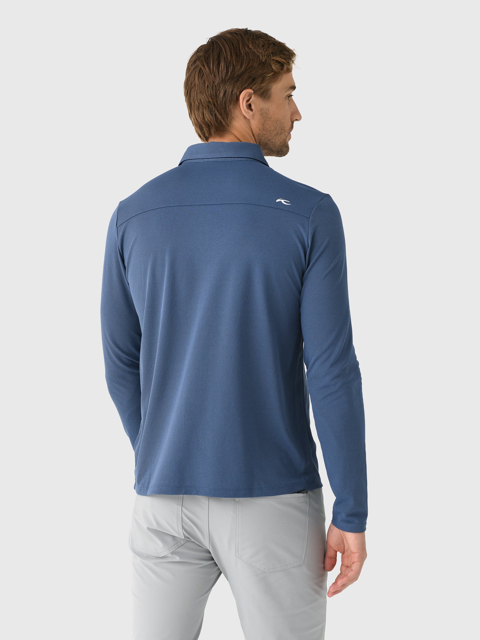 KJUS Men's Fairway Long Sleeve Polo – Saint Bernard