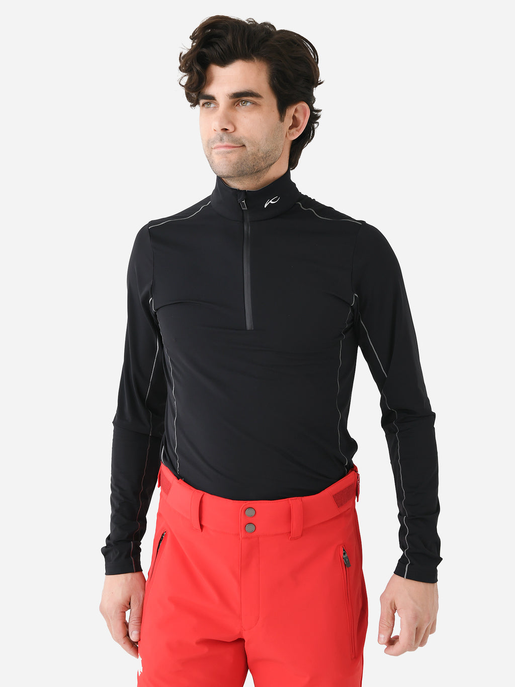 KJUS Men's Taos Midlayer Half-Zip - Saint Bernard