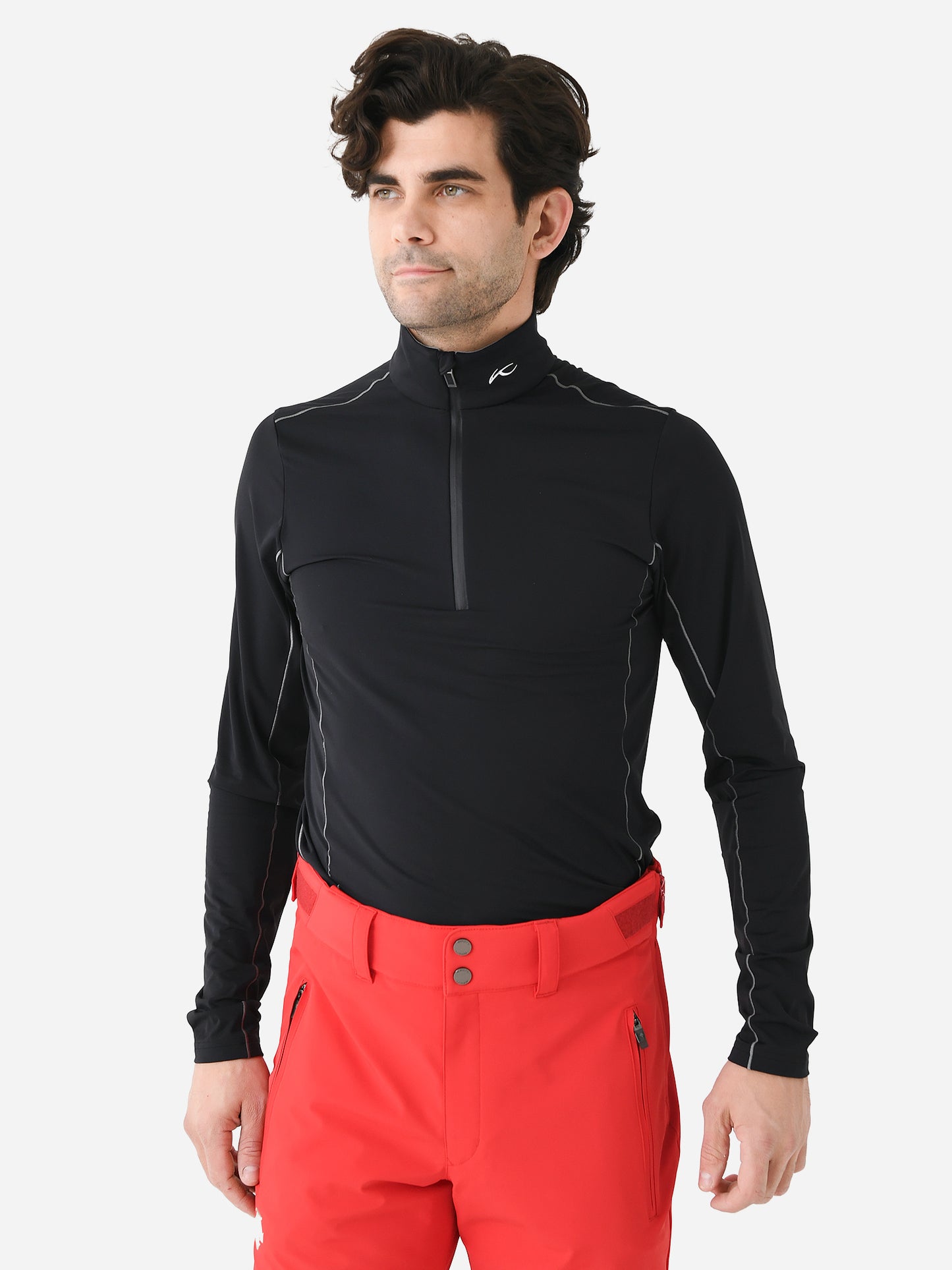 KJUS Men's Taos Midlayer Half-Zip - Saint Bernard