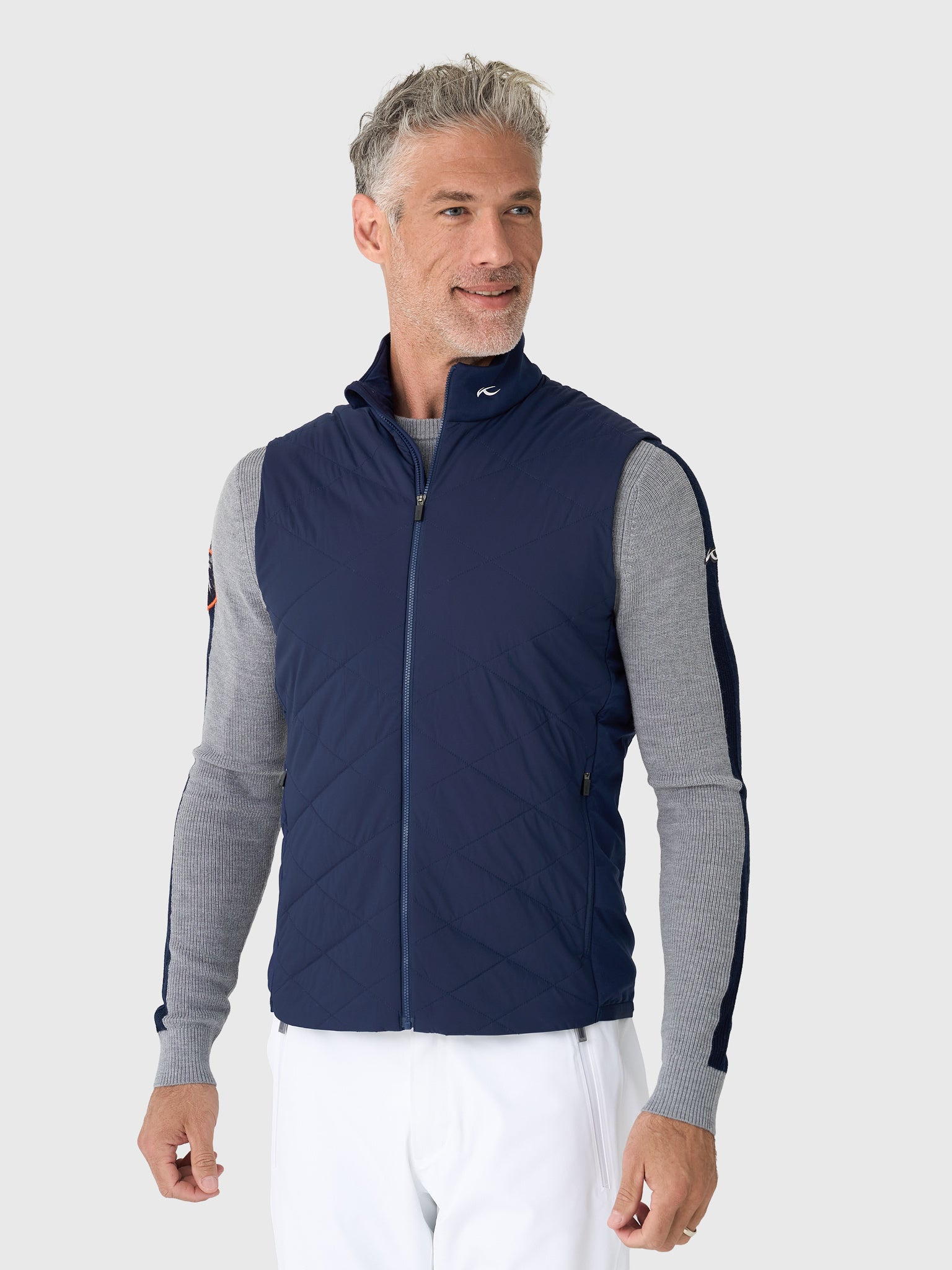 KJUS Men's Release Diamond Vest - Saint Bernard