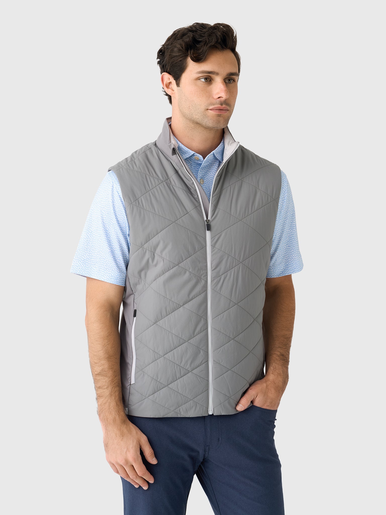 KJUS Men's Release Diamond Vest - Saint Bernard