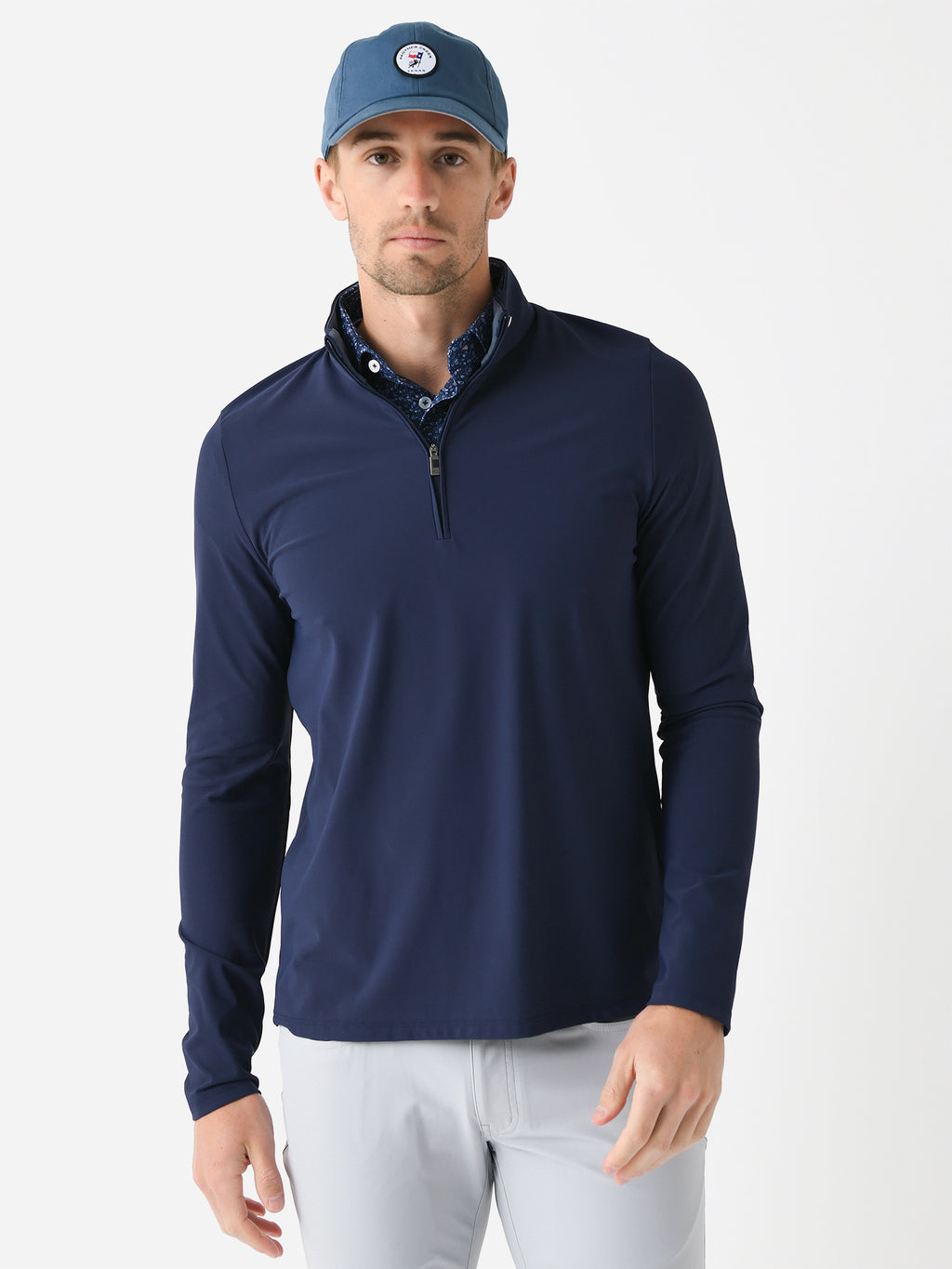 KJUS Men's Shift Mid-Layer Half-Zip - Saint Bernard