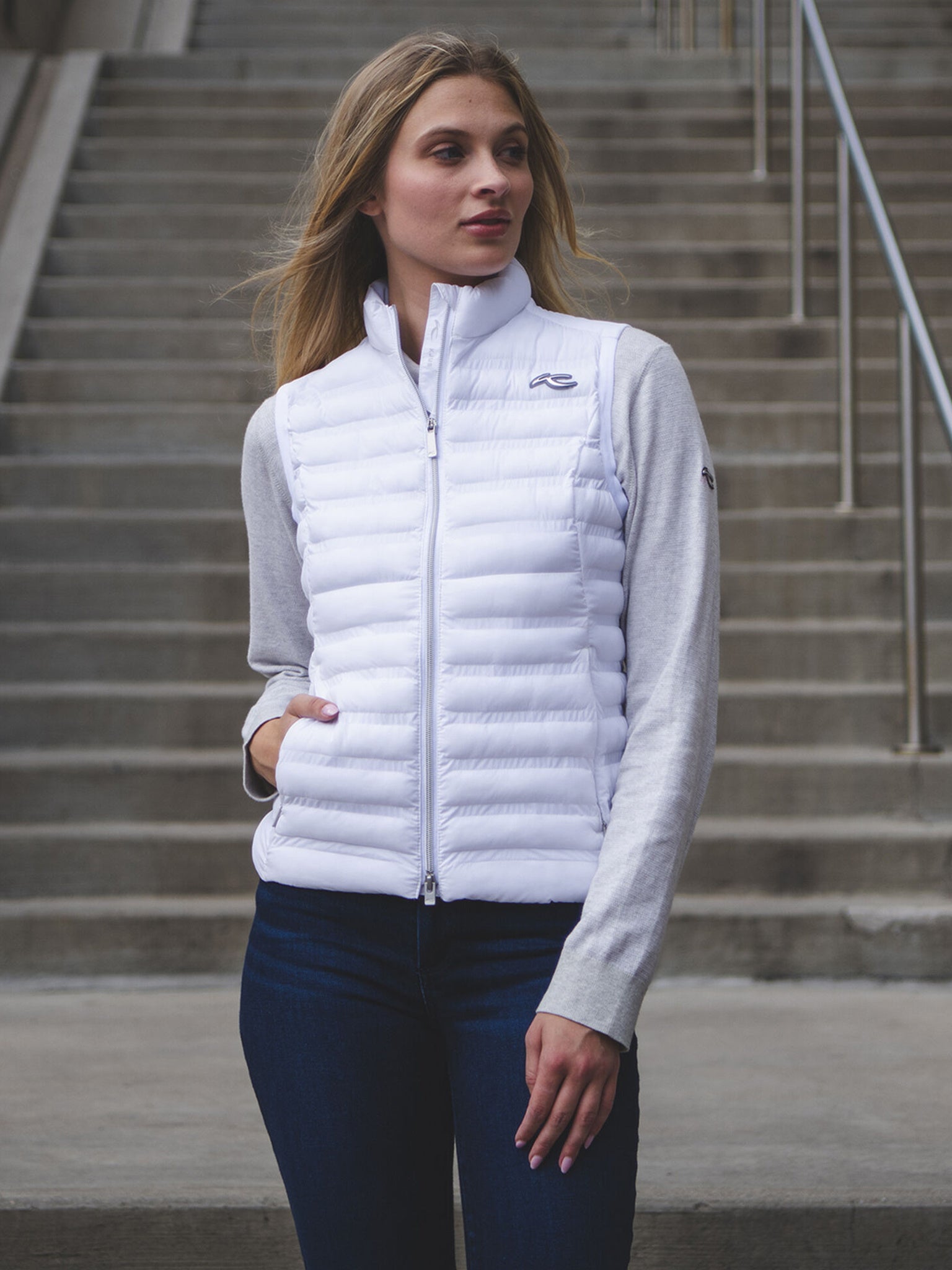 KJUS Women's Cloudlite Vest - Saint Bernard