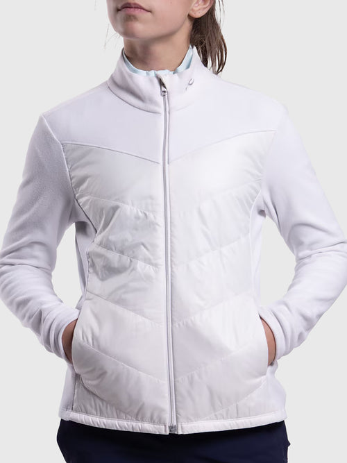 KJUS Girls' Icicles Midlayer Jacket - Saint Bernard