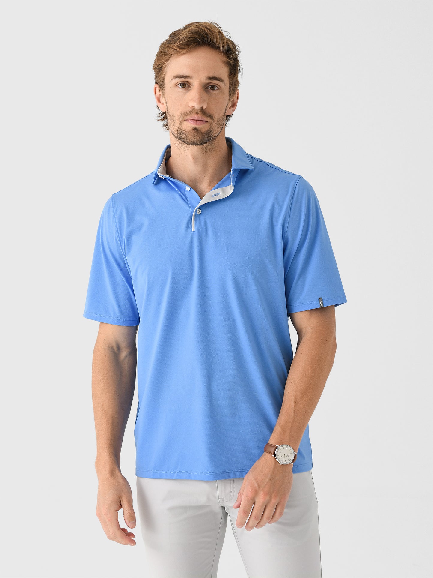 KJUS Men's Andrews Cooling Polo - Saint Bernard