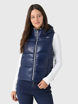 KJUS Women's Vivi Shine Vest - Saint Bernard