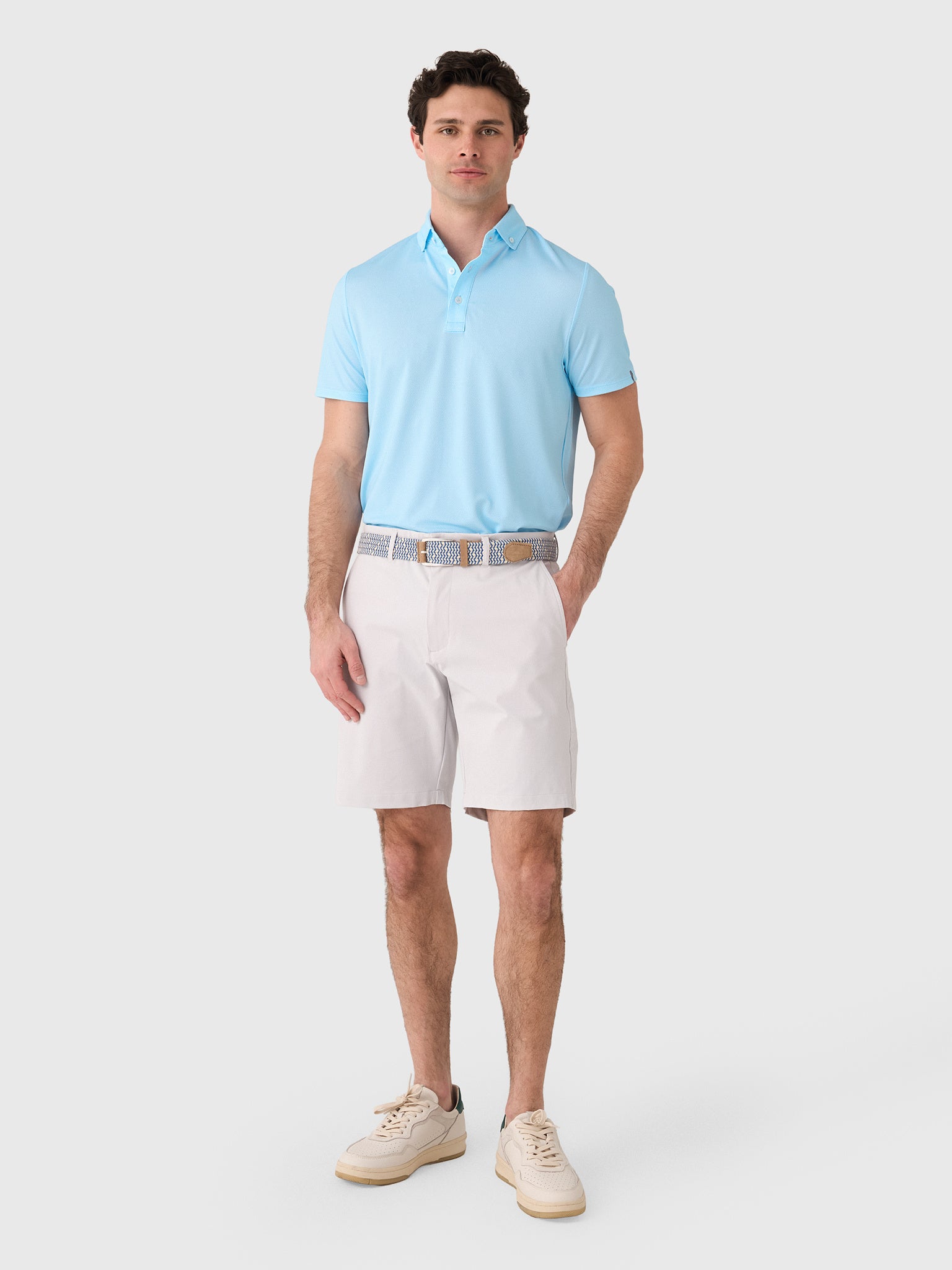 KJUS Men's Lance Printed Polo - Saint Bernard