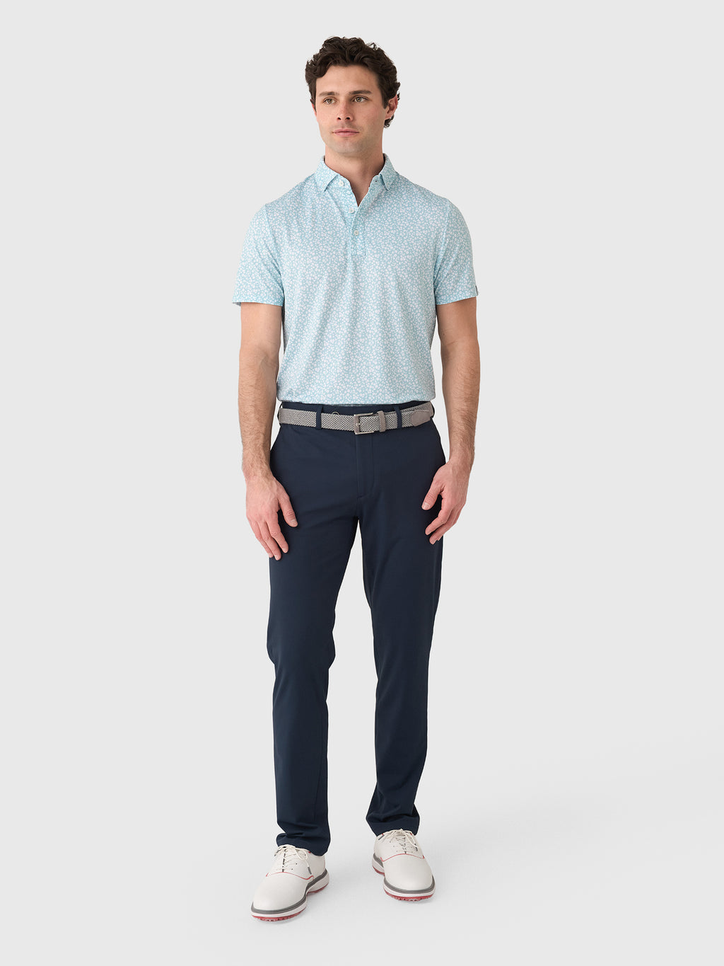 KJUS Men's Lance Printed Polo - Saint Bernard