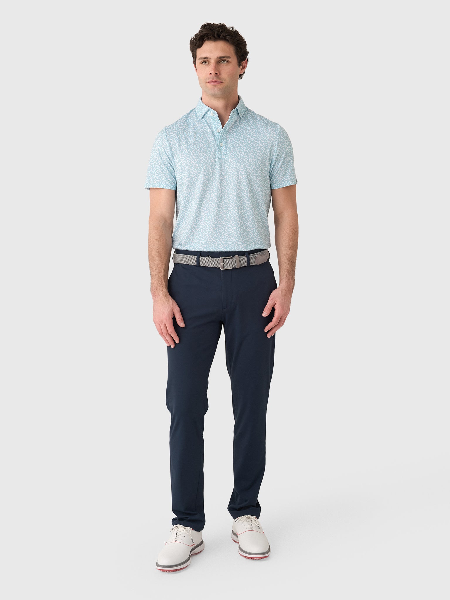 KJUS Men's Lance Printed Polo - Saint Bernard