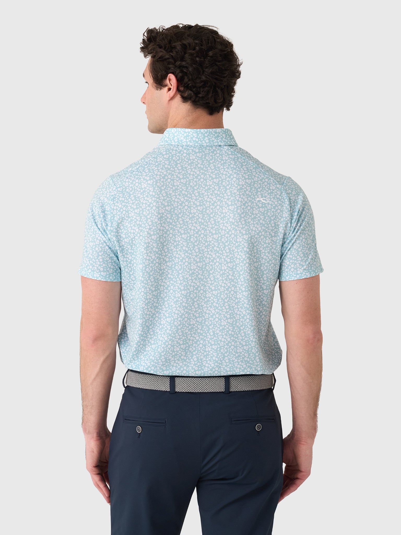 KJUS Men's Lance Printed Polo - Saint Bernard