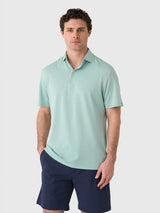 KJUS Men's Lee Stripe Polo - Saint Bernard