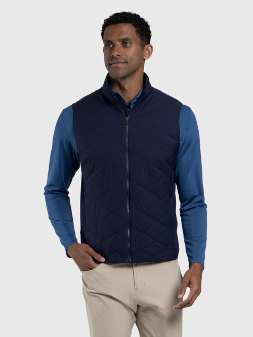 KJUS Men's Release Diamond Vest - Saint Bernard