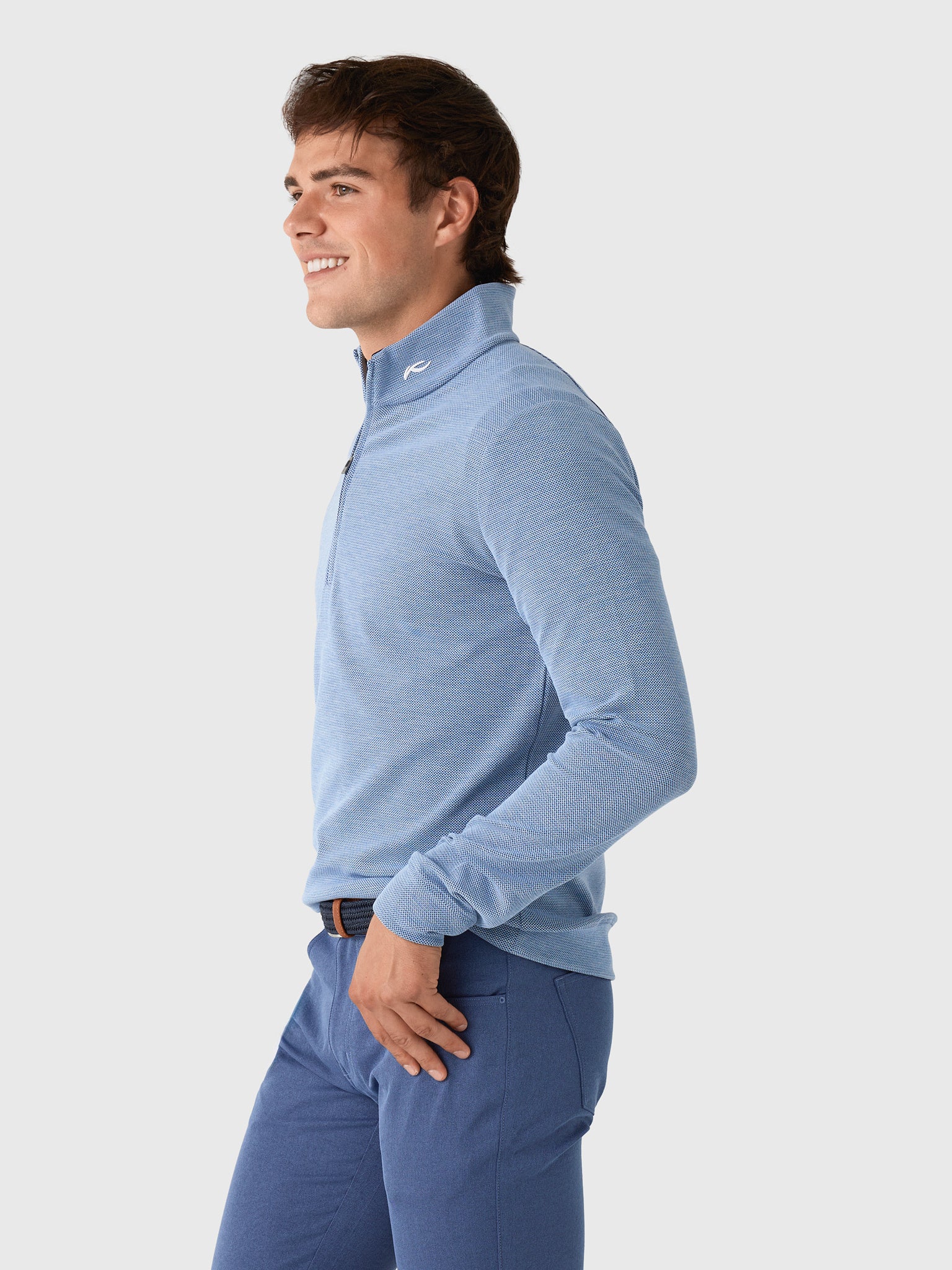 KJUS Men's Essentials Half-Zip - Saint Bernard