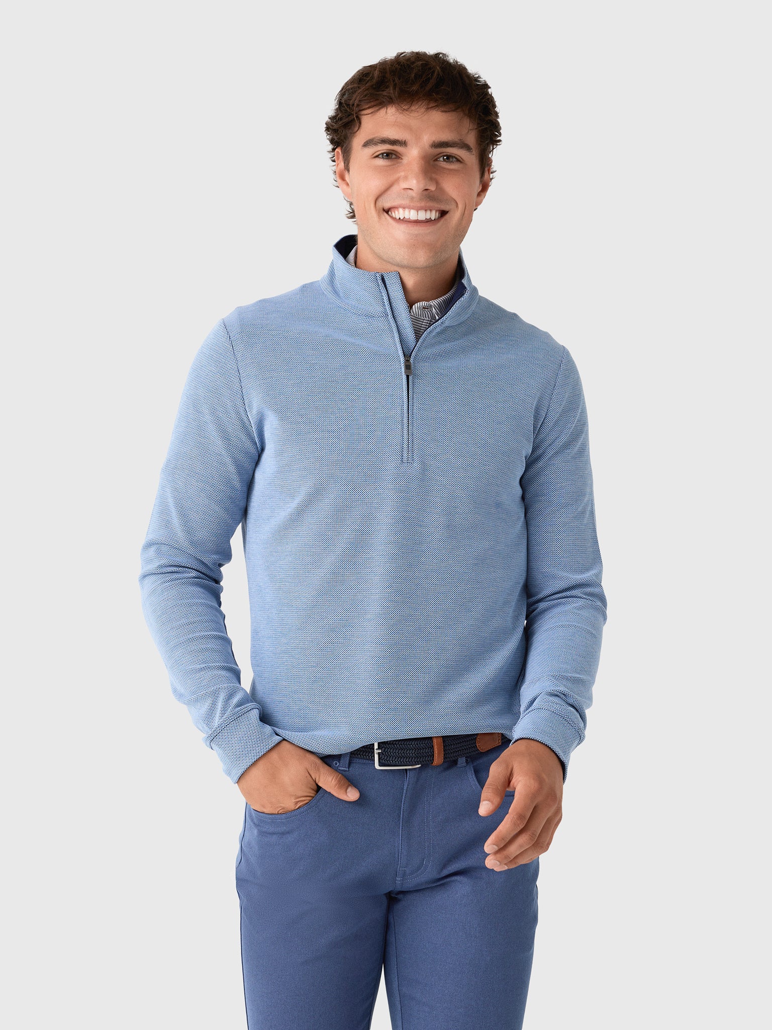 KJUS Men's Essentials Half-Zip - Saint Bernard
