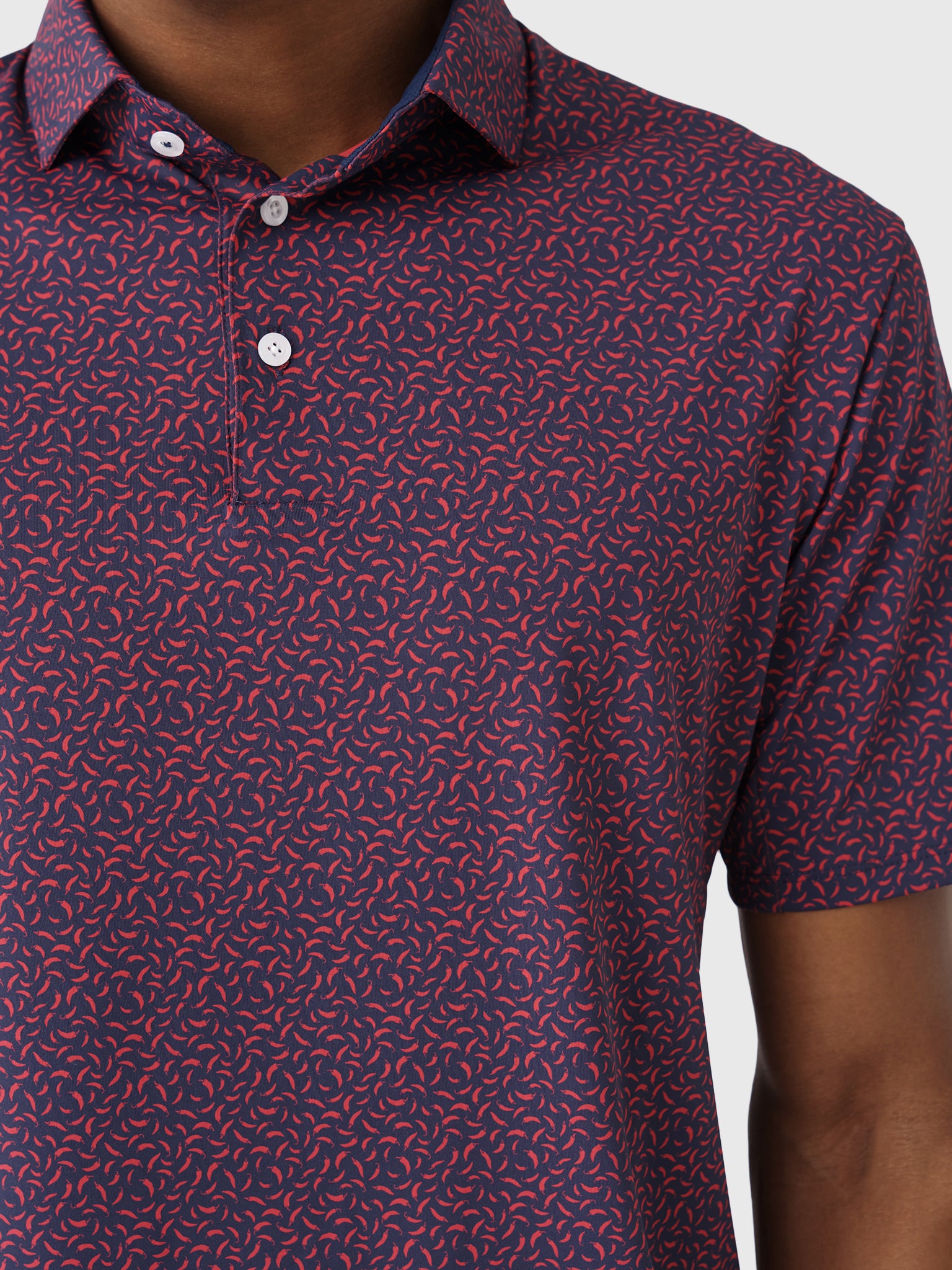 KJUS Men's Golfer Polo - Saint Bernard