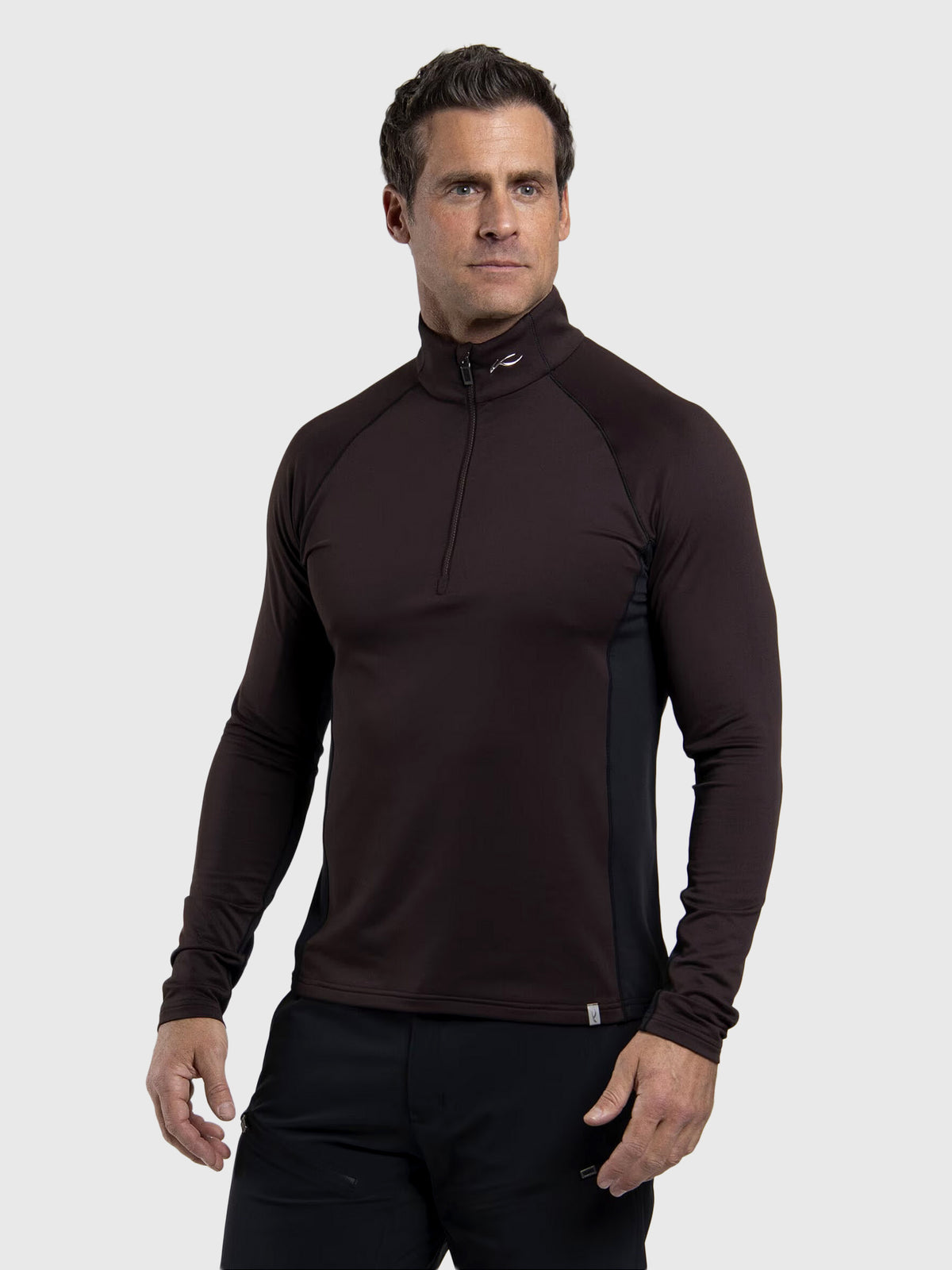 KJUS Men's Canyon Midlayer Half-Zip - Saint Bernard