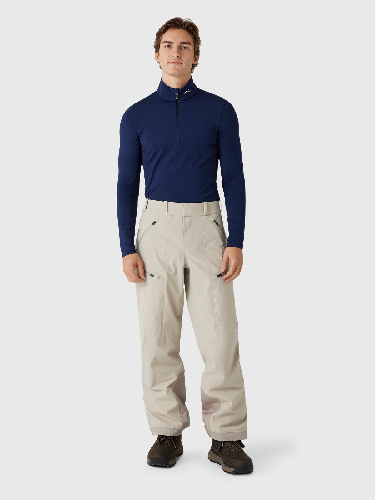KJUS Men's Trace Midlayer Half-Zip - Saint Bernard